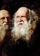 Peter Paul Rubens Study Heads of an Old Man oil painting picture wholesale